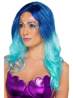 Smiffys Mermaid Cosmetic Kit, Aqua - 48924