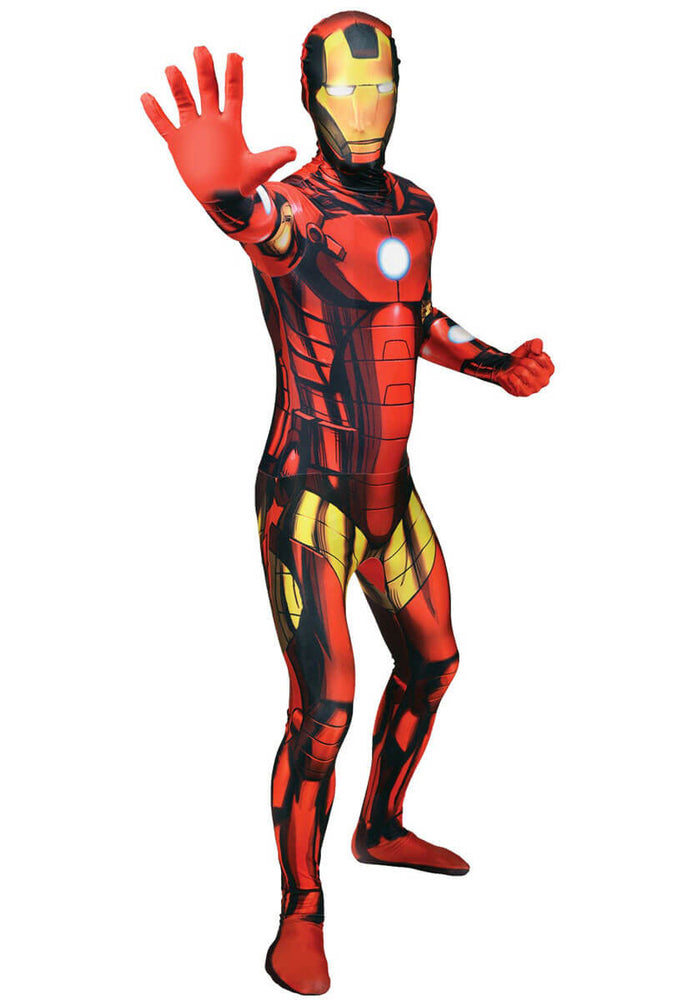 Adult Iron Man Morphsuit Costume