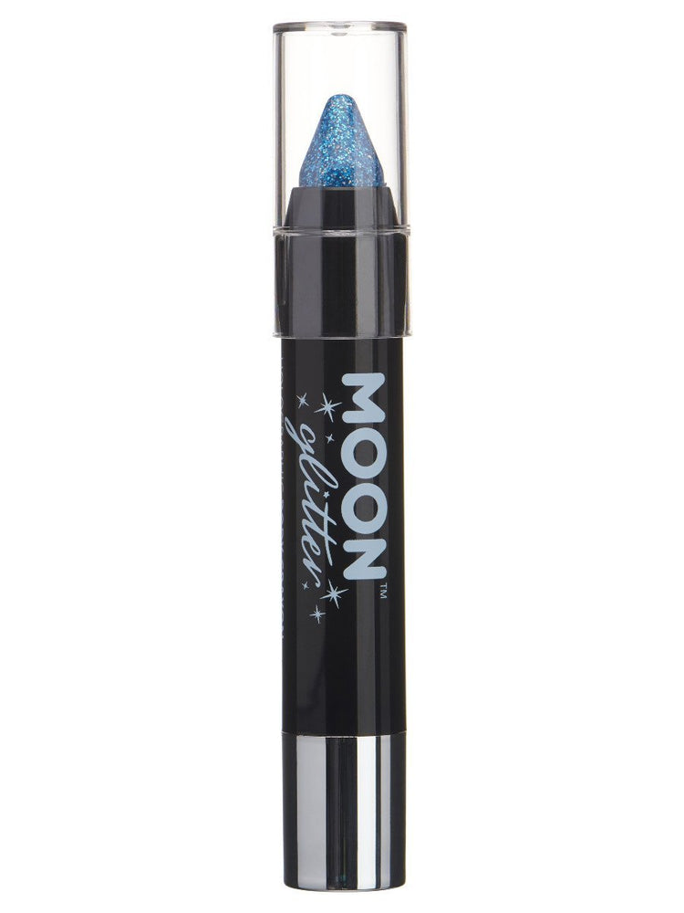 Moon Glitter Holographic Body Crayons - Green