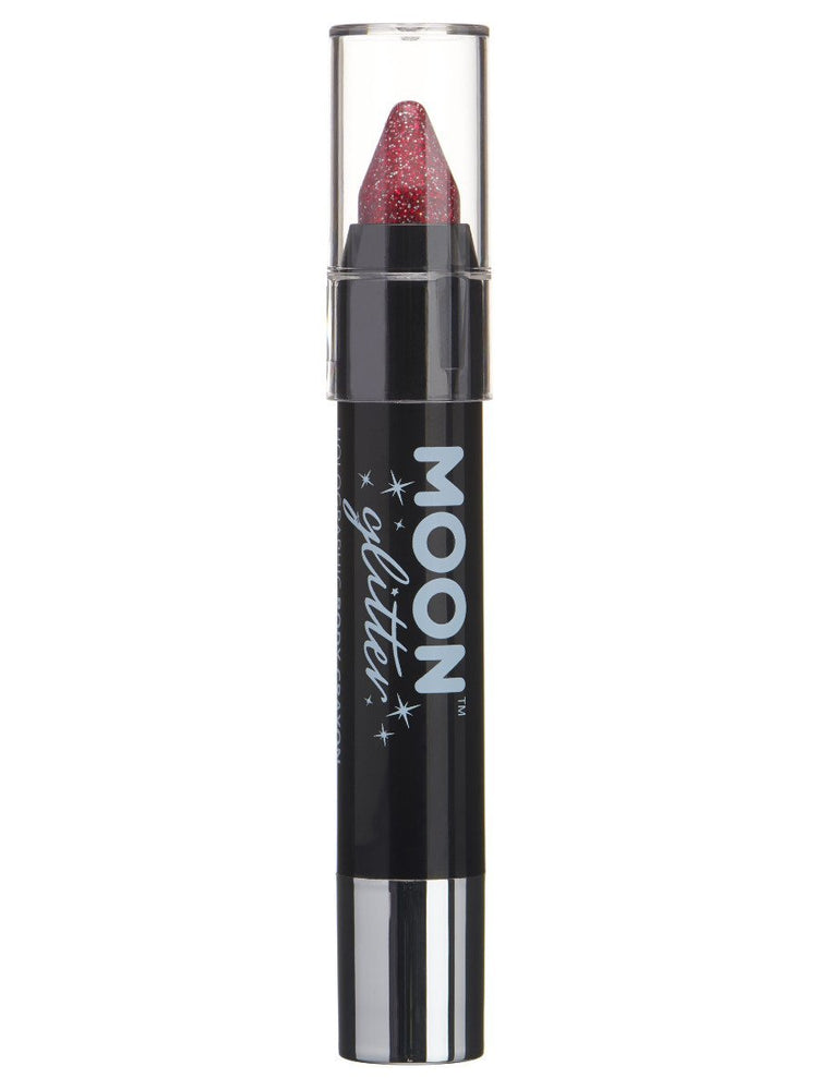 Moon Glitter Holographic Body Crayons - Pink