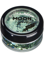 Moon Glitter Holographic Chunky Glitter - Green
