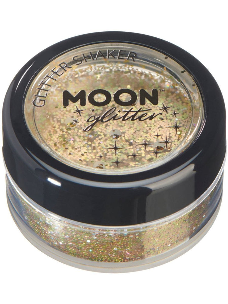 Moon Glitter Holographic Glitter Shakers - Silver