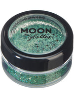 Moon Glitter Holographic Glitter Shakers - Green