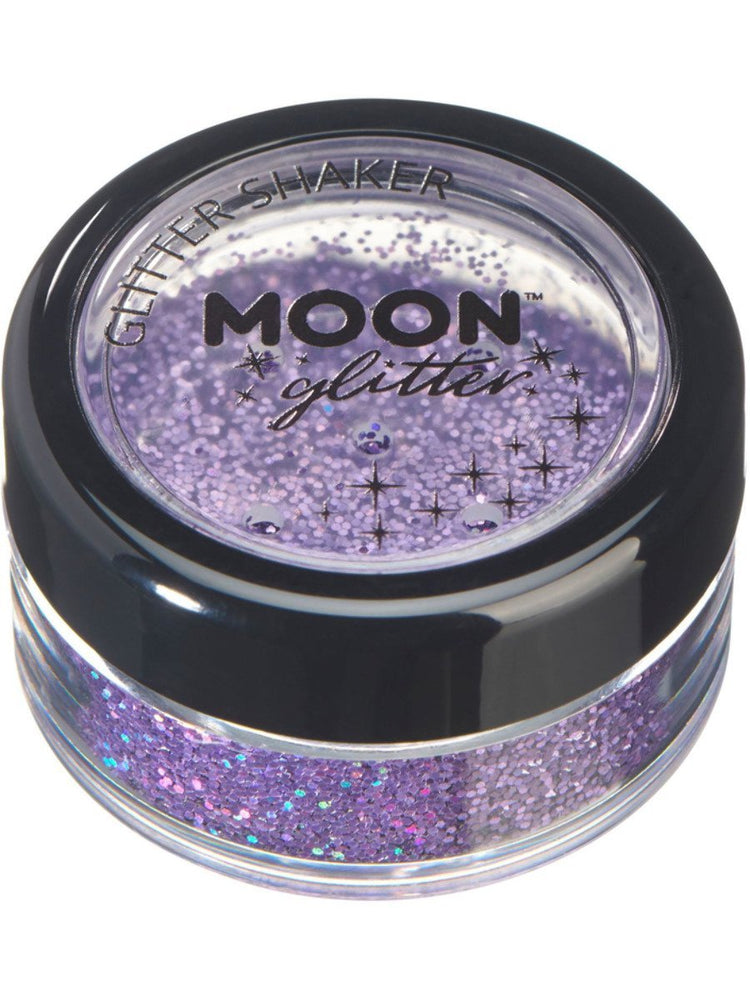 Moon Glitter Holographic Glitter Shakers - Purple