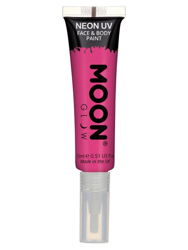 Moon Glow Intense Neon UV Face Paint - Hot Pink