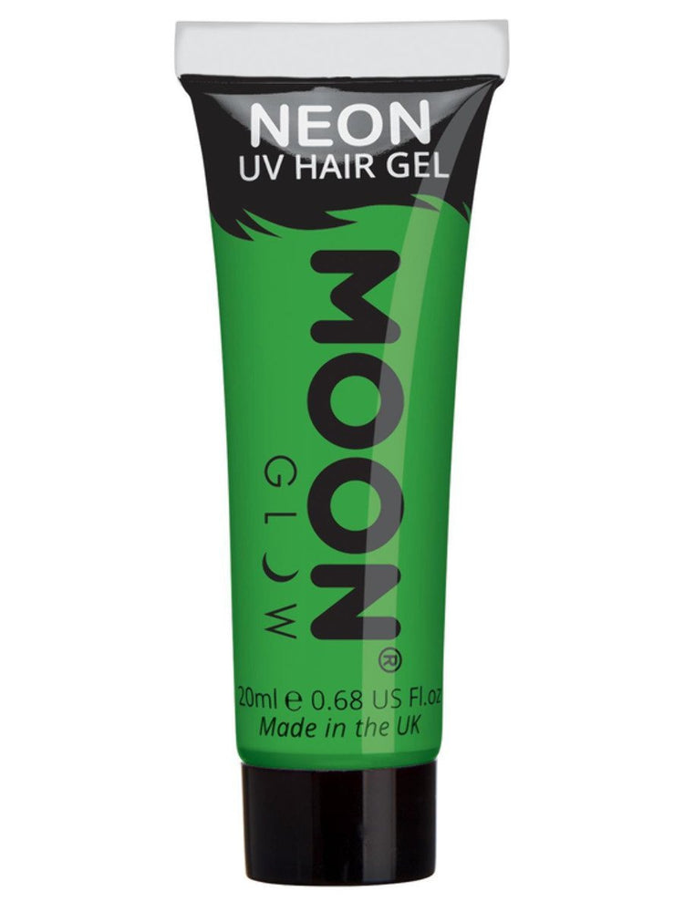 Moon Glow Intense Neon UV Hair Gel - Green
