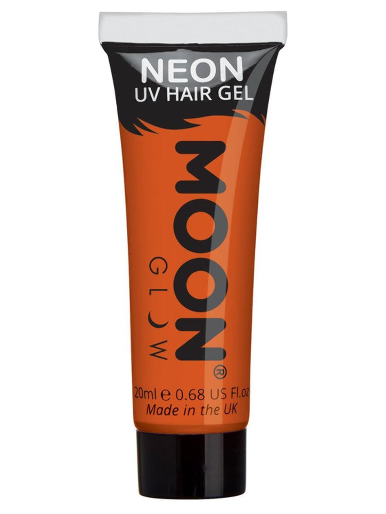 Moon Glow Intense Neon UV Hair Gel - Orange