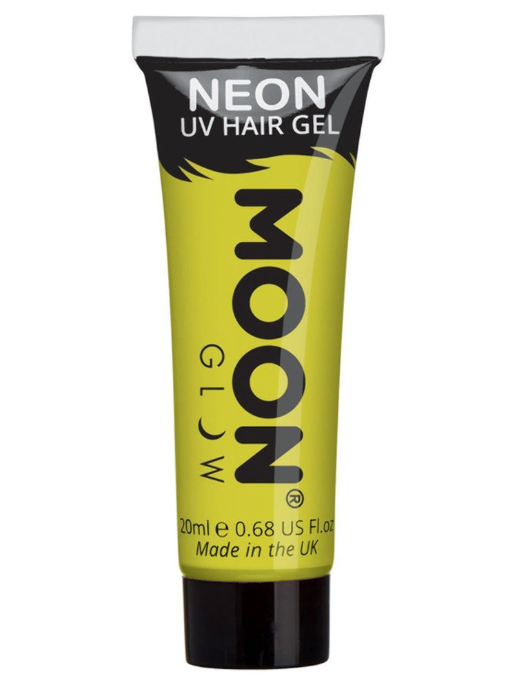 Moon Glow Intense Neon UV Hair Gel - Yellow