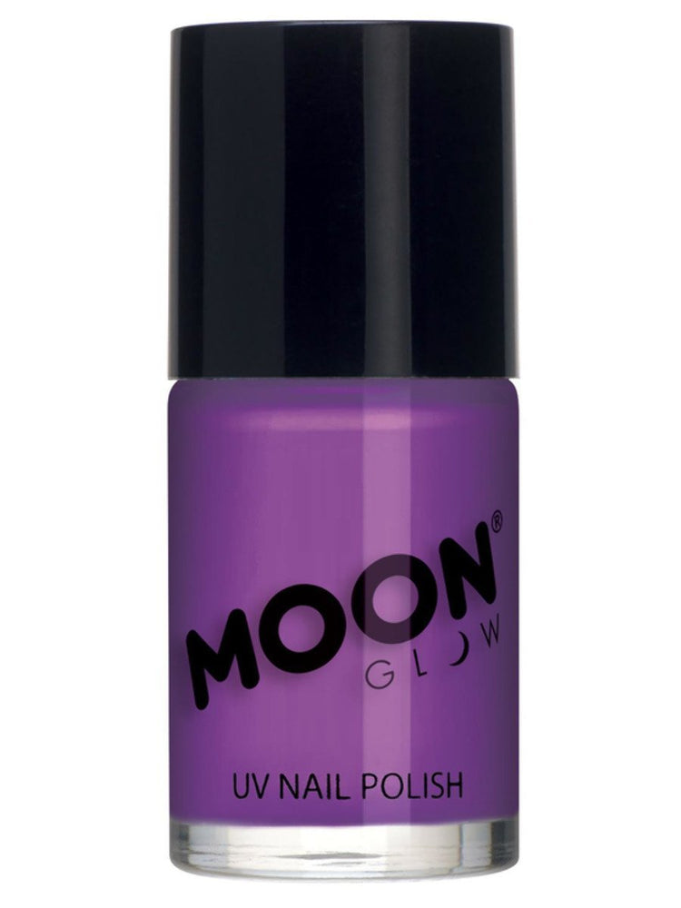 Moon Glow Intense Neon UV Nail Polish - Neon Purple