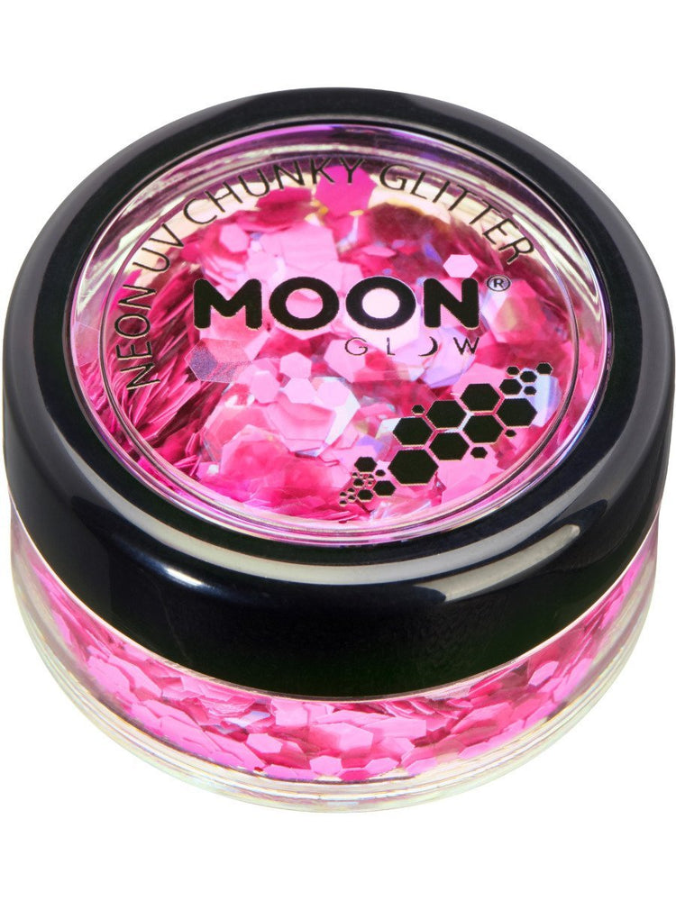 Moon Glow Neon UV Chunky GlitterM27006