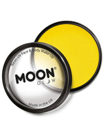 Moon Glow Pro Intense Neon UV Cake Pot - Yellow