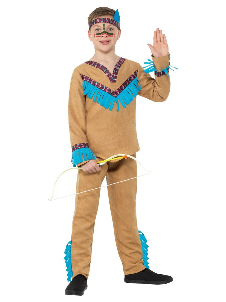 Smiffys Native American Inspired Boy Costume - 47654