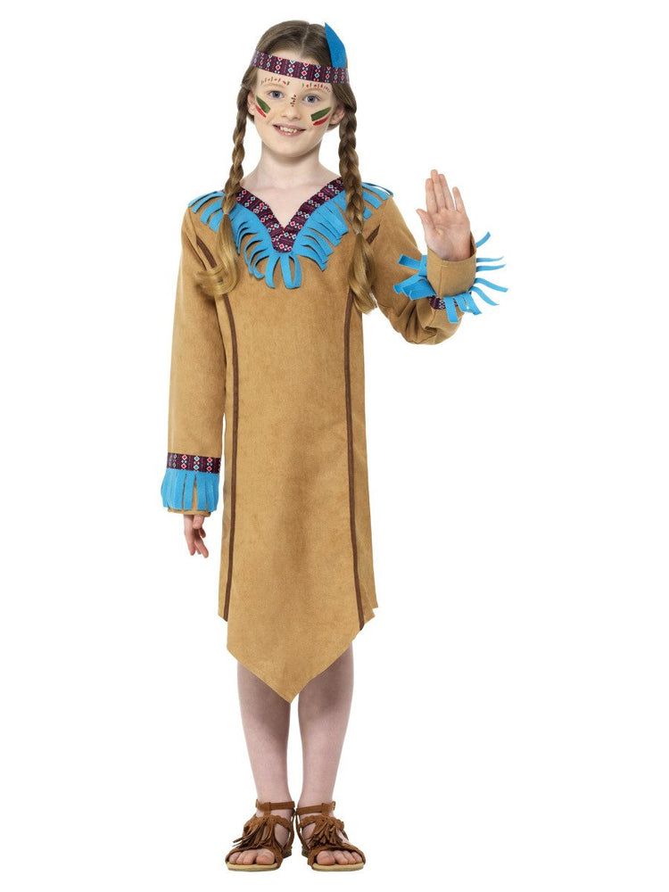 Smiffys Native American Inspired Girl Costume - 47655