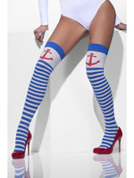 Hold ups Blue and White striped