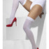 Hold Up - Knee Length Stockings, Opaque White