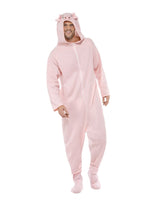 Smiffys Pig Costume, All in One with Hood - 55001