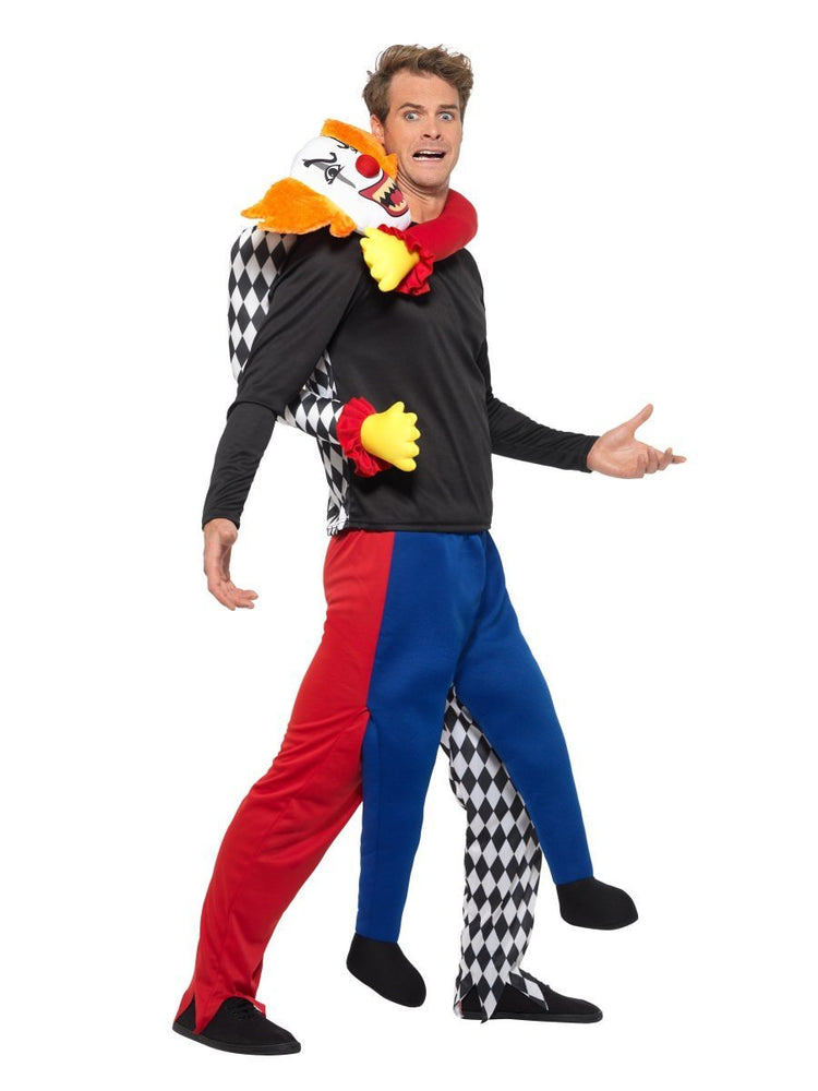 Piggyback Kidnap Clown Costume