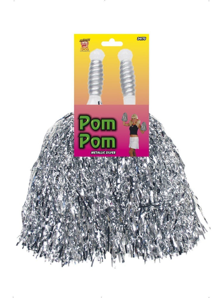 Pom Pom, Metallic Silver