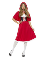 Smiffys Red Riding Hood Costume, Long Dress - 44686