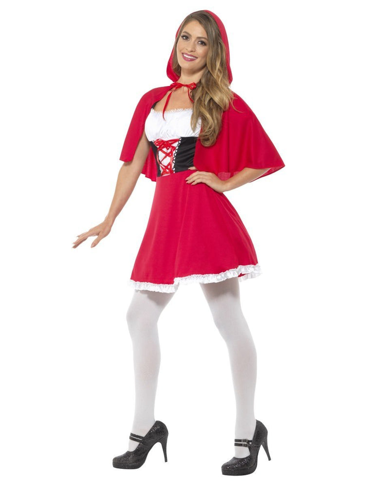 Red Riding Hood Costume, Short Dress44685