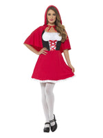 Smiffys Red Riding Hood Costume, Short Dress - 44685