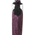 Deluxe Reversible Witches Cape Purple & Black