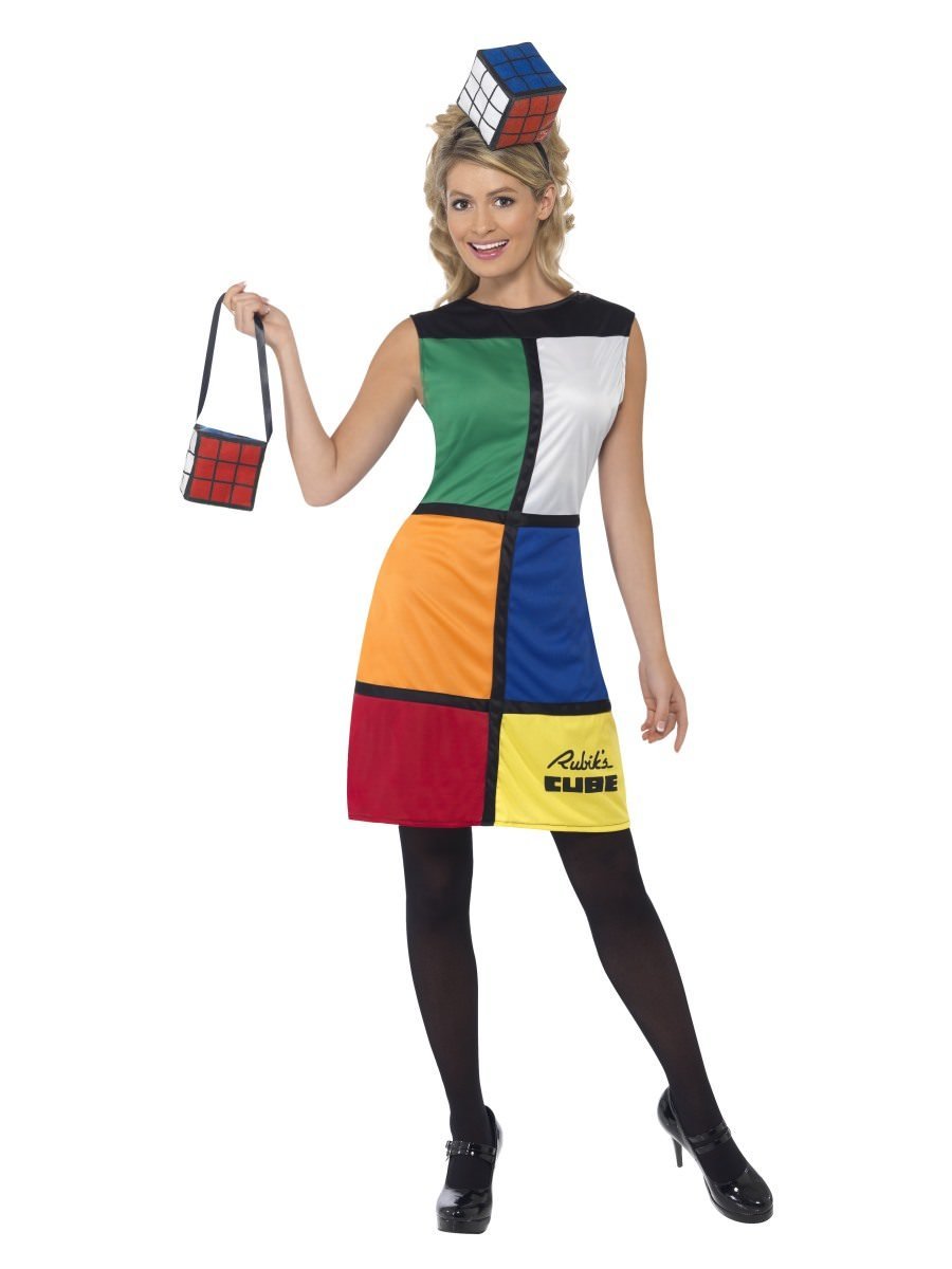 Rubiks Cube Costume with Hat