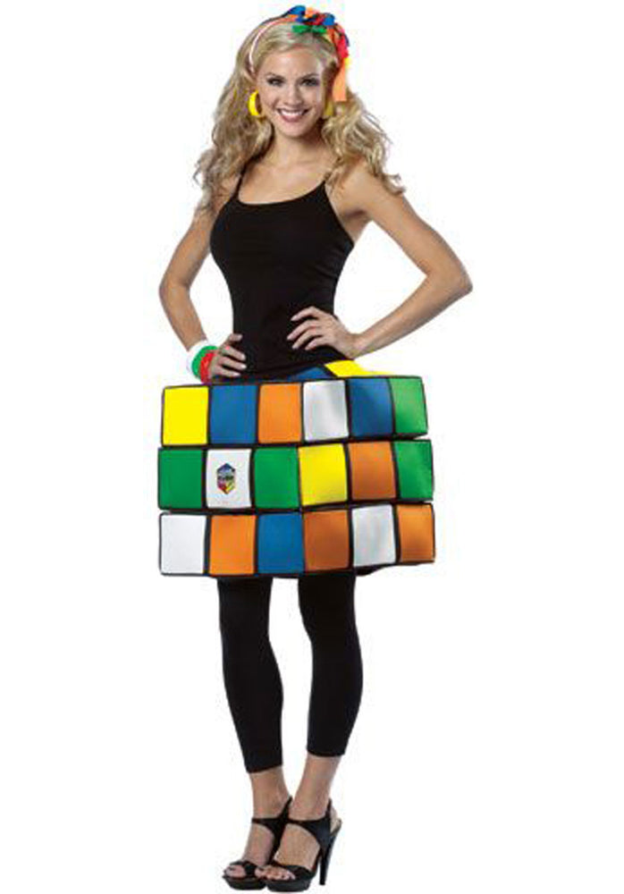 Rubiks Cube Ladies Costume