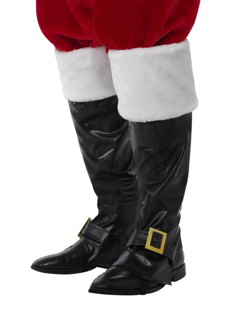 Smiffys Santa Boot Covers, Deluxe - 21419