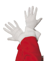 White Santa Gloves