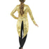 Sequin Tailcoat Jacket, Gold