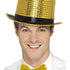 Sequin Top Hat, Gold