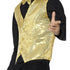 Sequin Waistcoat, Gold