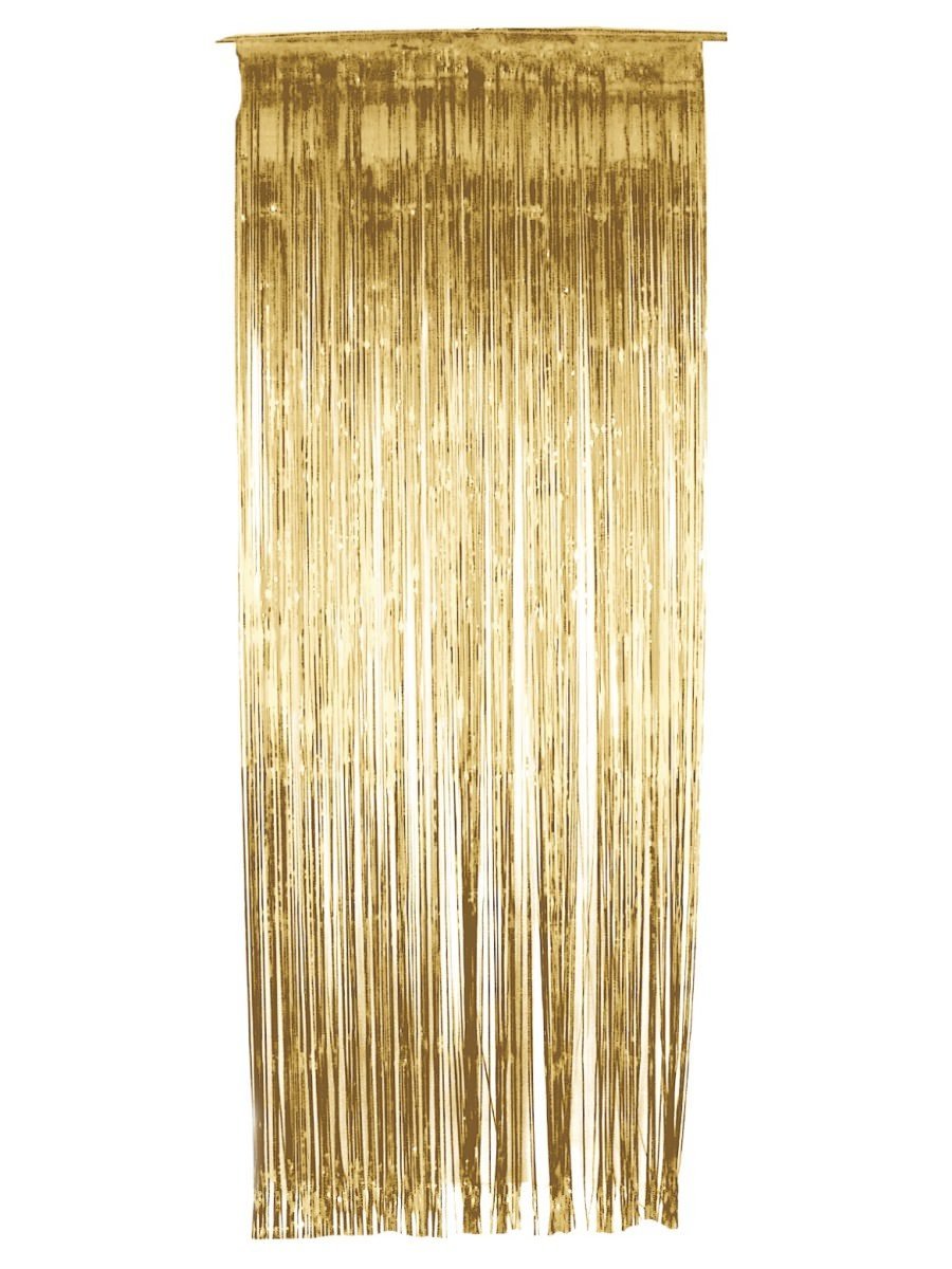 Shimmer Curtain Gold