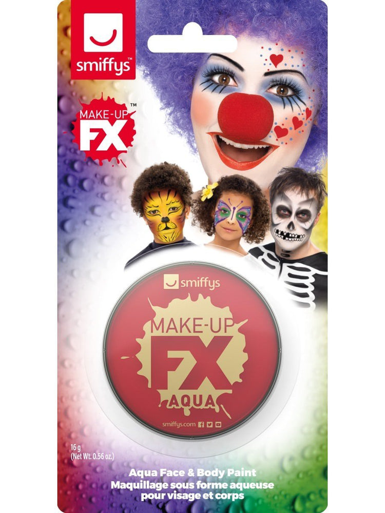 Smiffys Make-Up FX, on Display Card, Red47038