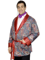 Smoking Jacket Paisley Design