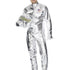 Silver Spaceman Jumpsuit Costume