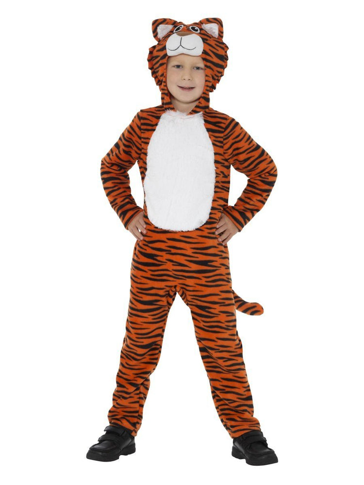 Smiffys Tiger Costume, Orange & Black - 46754