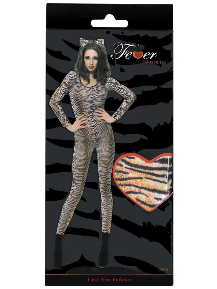Tiger Print Bodysuit Costume