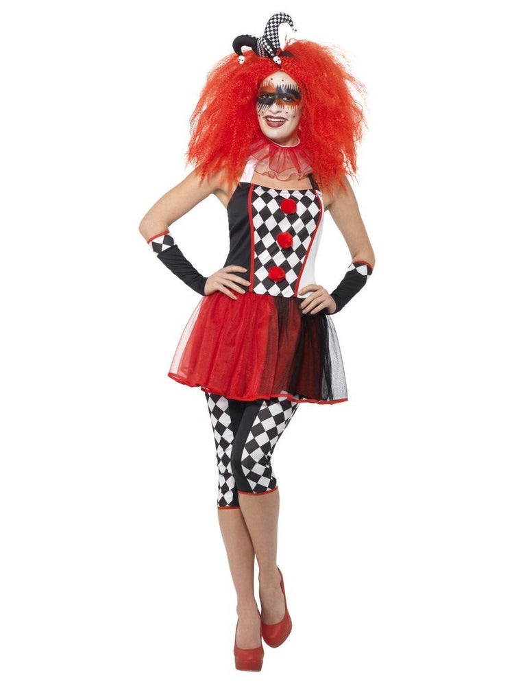 Smiffys Twisted Harlequin Costume - 44733