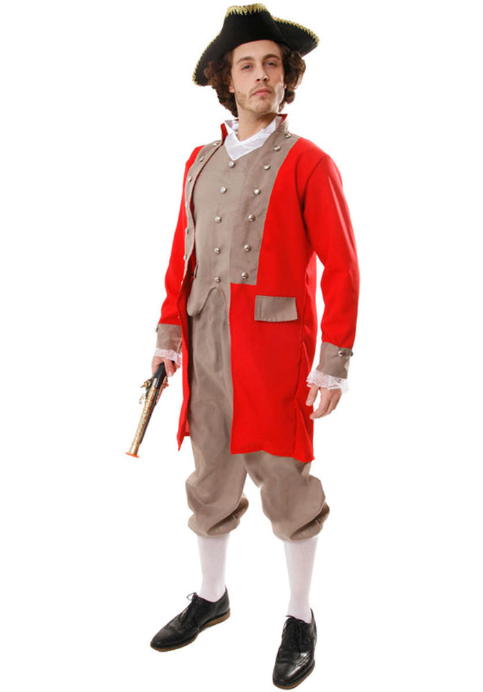 Noble Man Costume, Colonial Man Fancy Dress