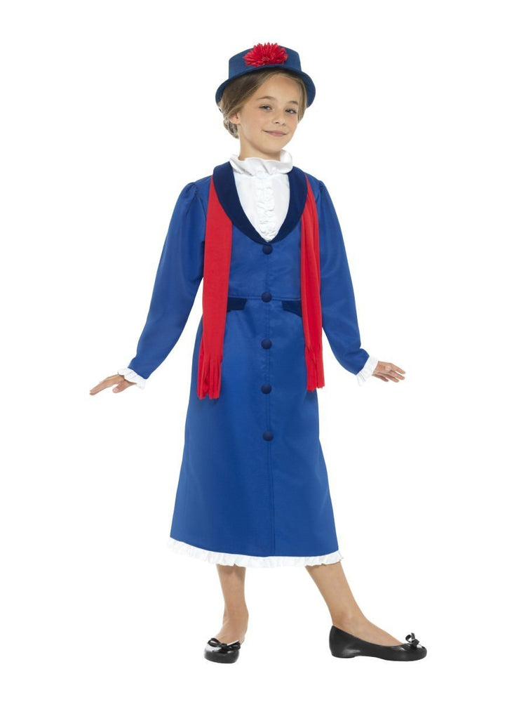 Smiffys Victorian Nanny Costume, Kids - 45625