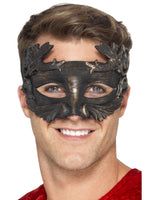 Warrior God Metallic Masquerade Eyemask, Black