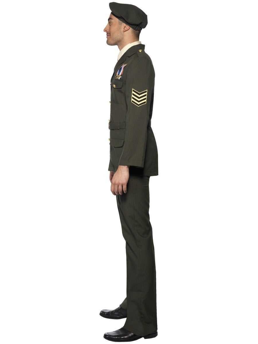Mens Wartime Officer Costume