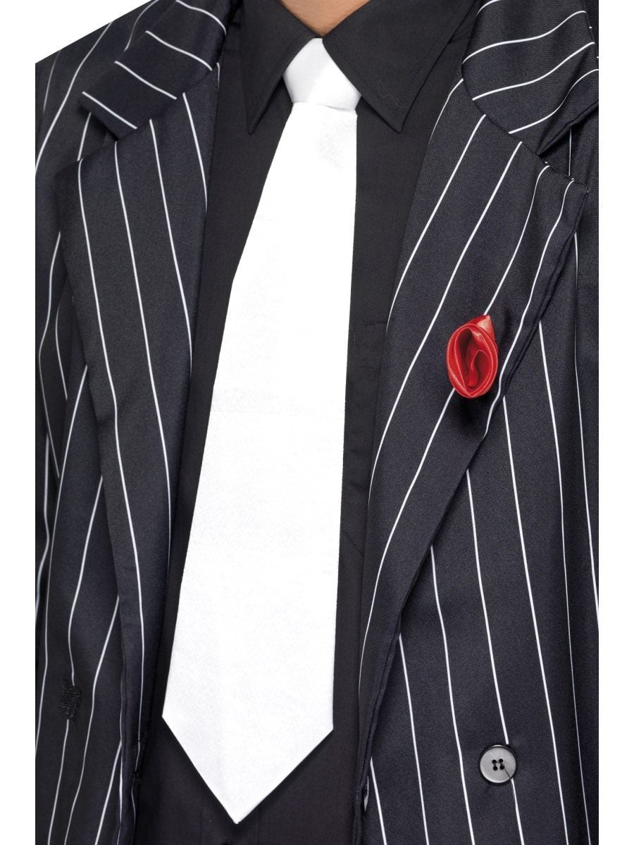 Gangster Tie, White
