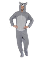 Smiffys Wolf Costume, with Hooded All in One - 27858