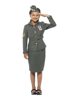 WW2 Army Girl Costume, Child