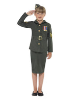 WW2 Army Girl Costume, Child