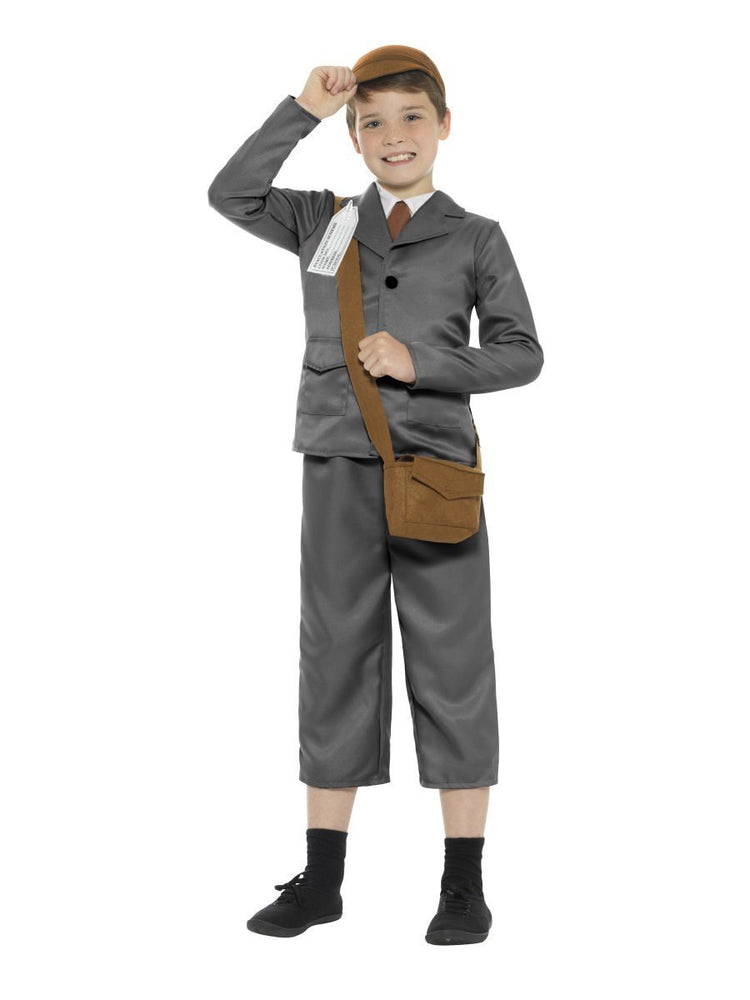 WW2 Evacuee Boy Costume - T